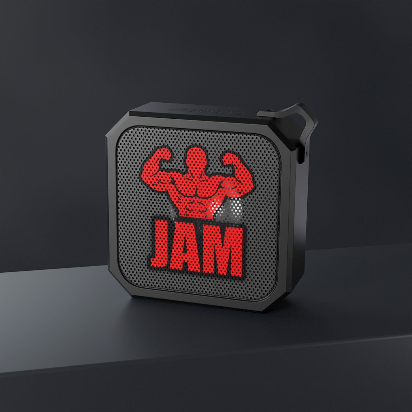 Red Muscle Man JAM Bluetooth Speaker | Outdoor Portable Speaker