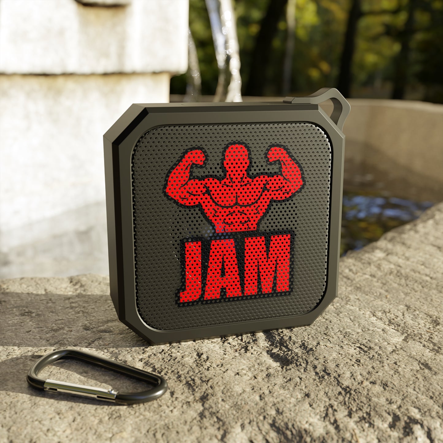 Red Muscle Man JAM Bluetooth Speaker | Outdoor Portable Speaker