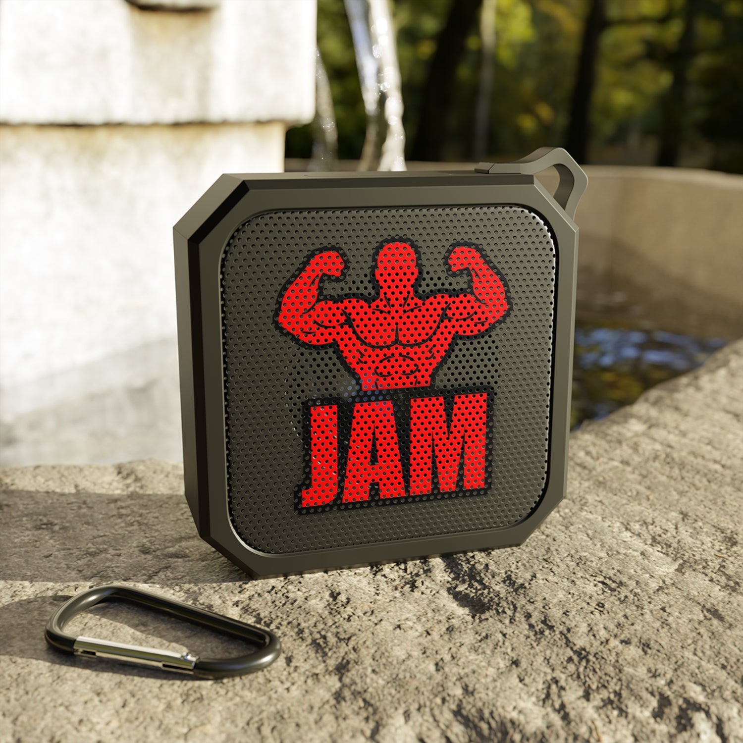 Red Muscle Man JAM Bluetooth Speaker | Outdoor Portable Speaker
