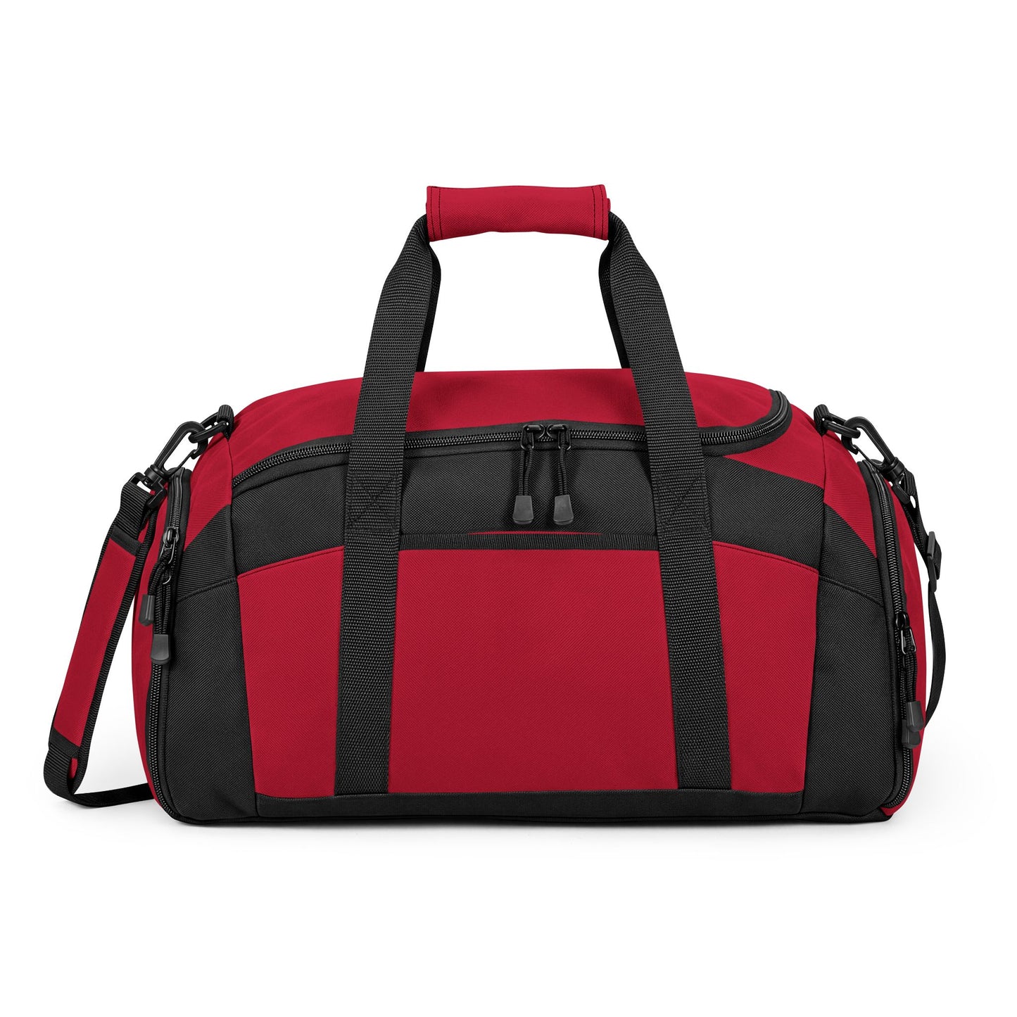 Muscle Silhouette JAM Gym Bag | Red Black Duffle
