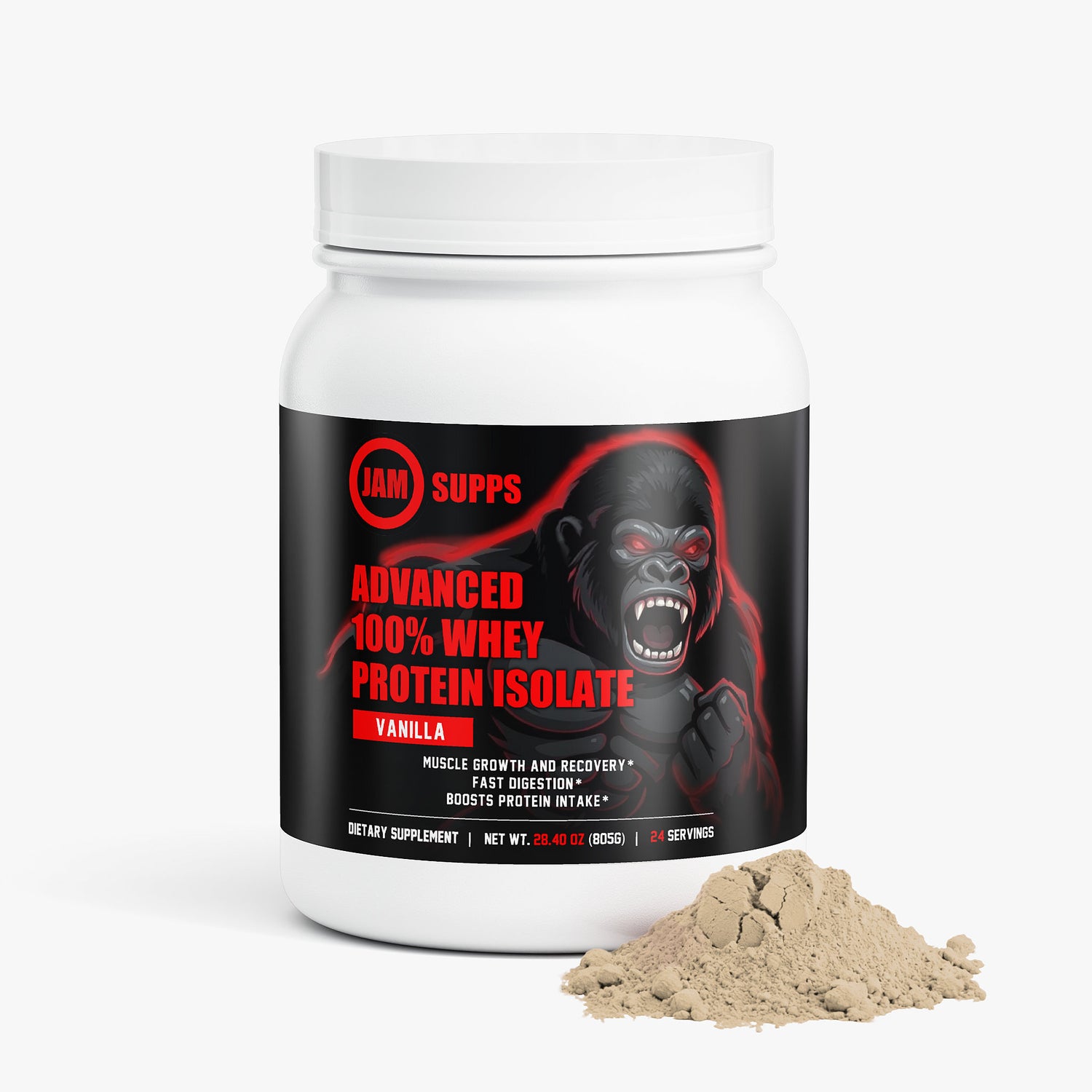 Advanced 100% Whey Protein Isolate (Vanilla)