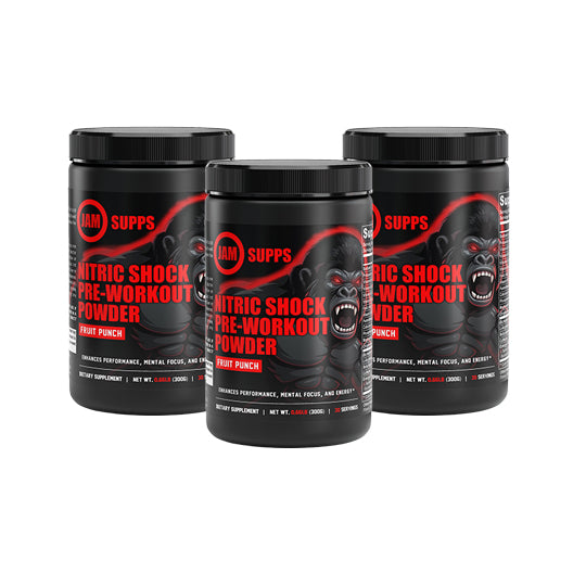 Nitric Shock Pre-Workout Powder (Fruit Punch)