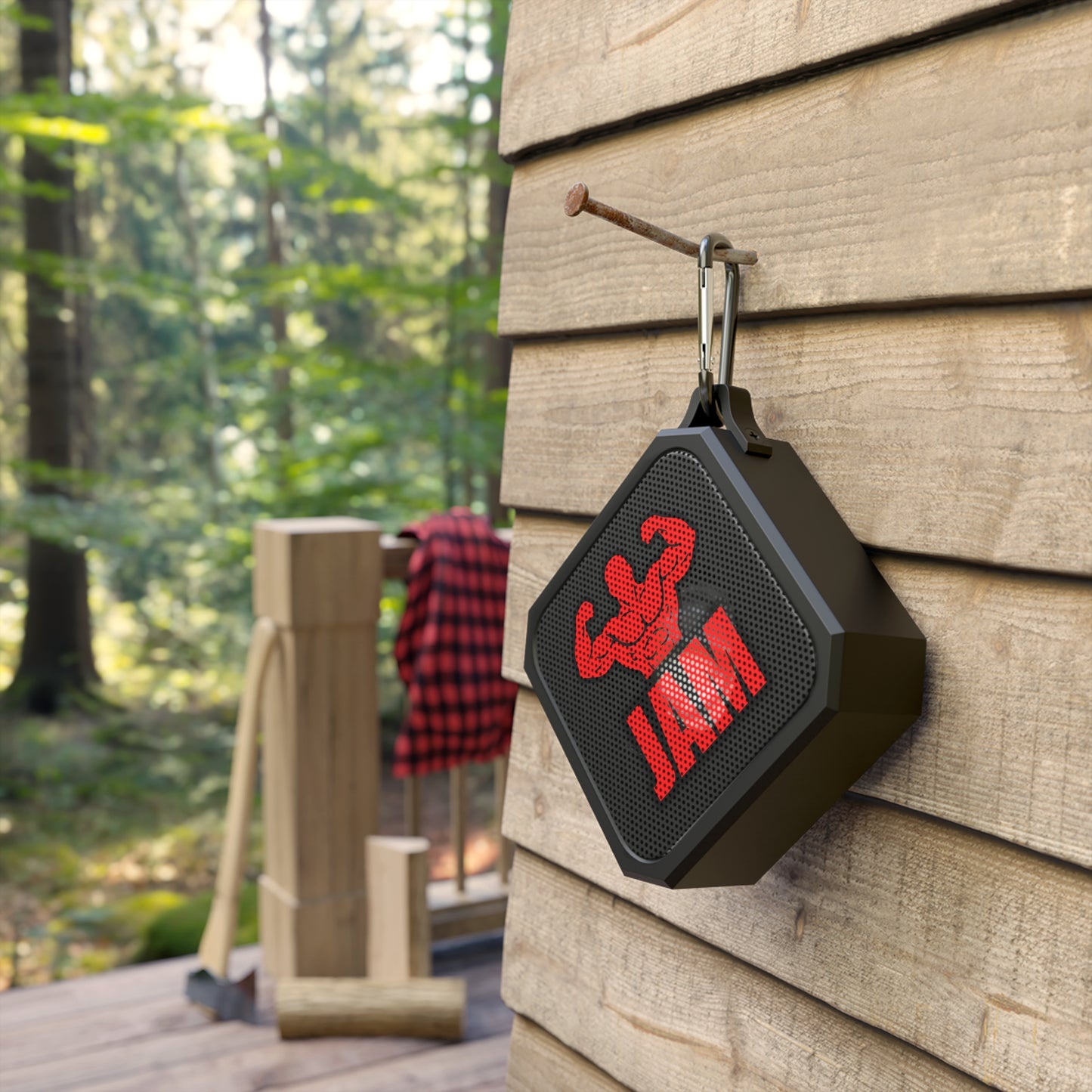 Red Muscle Man JAM Bluetooth Speaker | Outdoor Portable Speaker